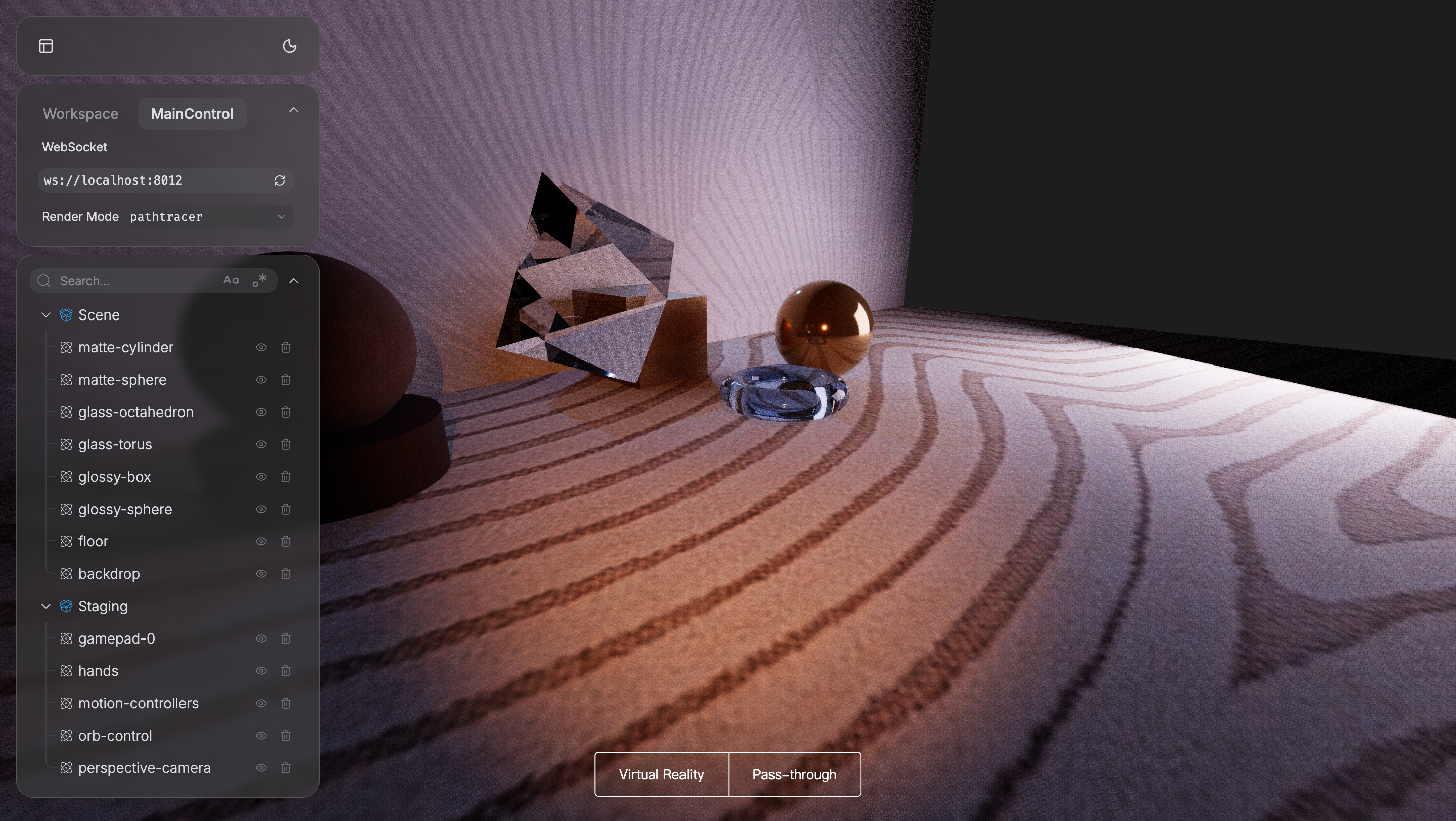 Path Tracing Scene
